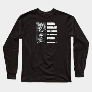 Einstein Vs. Frankenstein Long Sleeve T-Shirt